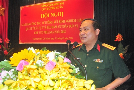 Cục Tuyên huấn, Tổng cục Chính trị giao ban, rút kinh nghiệm công tác tư tưởng, quản lý kỷ luật