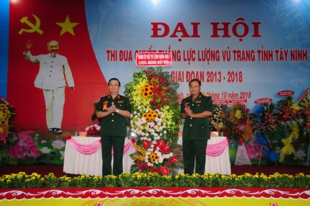 Lực lượng vũ trang tỉnh Tây Ninh: Đẩy mạnh phong trào thi đua "Dân chủ, đoàn kết, sáng tạo, quyết thắng".