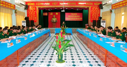 LLVT Long An đánh giá chất lượng cán bộ sau đào tạo