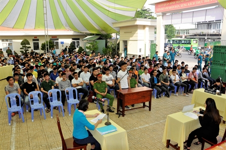 Ban CHQS quận Bình Thạnh (Thành phố Hồ Chí MInh) hưởng ứng “Ngày Pháp luật nước CHXHCN Việt Nam 9 tháng 11”