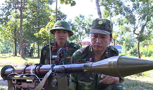Trung tá Cấn Huy Hoàng “Cây sáng kiến” của Trường quân sự Quân đoàn 4
