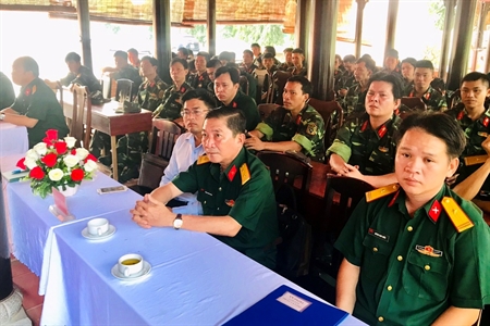 Quận Thủ Đức khai mạc huấn luyện Dự bị động viên