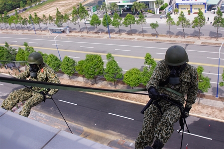 Bình Dương diễn tập khu vực phòng thủ