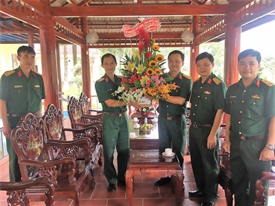 Bộ CHQS tỉnh Đồng Nai: Thăm và chúc mừng các cơ sở đào tạo nhân ngày Nhà giáo Việt Nam