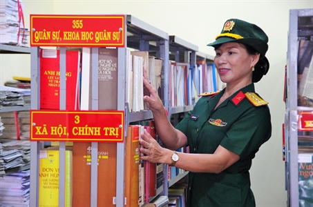 Thượng úy Nguyễn Thu Ngọc Hà: Nữ quân nhân hát hay, chuyên môn giỏi