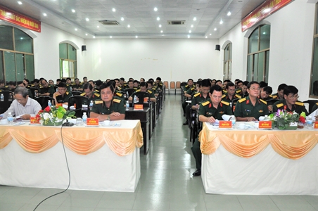 Quân khu 7 sơ kết công tác biệt phái sĩ quan giai đoạn 2016-2018
