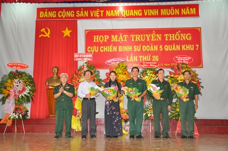 Ban Liên lạc truyền thống Sư đoàn 5 họp mặt lần thứ 26