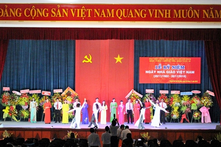 Học viện Chính trị khu vực II tại Thành phố Hồ Chí Minh kỷ niệm 36 năm ngày Nhà giáo Việt Nam 20-11