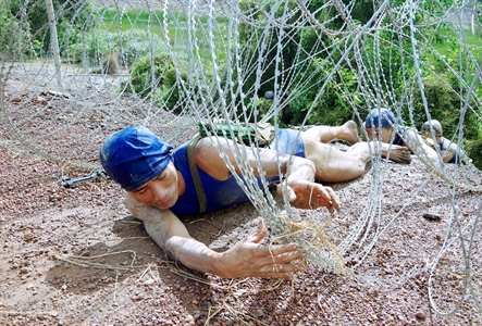 LLVT tỉnh Long An: Thi đua huấn luyện giỏi, SSCĐ cao