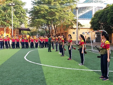 Ngành Giáo dục – Đào tạo TPHCM: Nâng cao chất lượng giáo dục quốc phòng và an ninh cho học sinh
