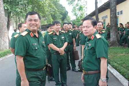 Cục Nhà trường, Bộ Tổng Tham mưu thăm, kiểm tra lớp hoàn chỉnh kiến thức cao cấp lý luận chính trị khóa 1