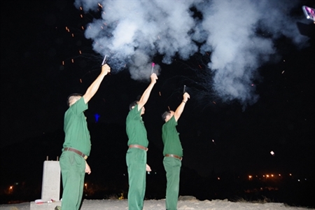 Bội đội Biên phòng tỉnh Bà Rịa-Vũng Tàu chủ động phòng chống bão sõ 9