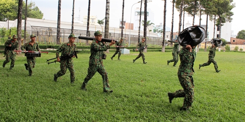 Trung đoàn Gia Định, Bộ Tư lệnh TP Hồ Chí Minh gắn hội thao với chất lượng huấn luyện dã ngoại
