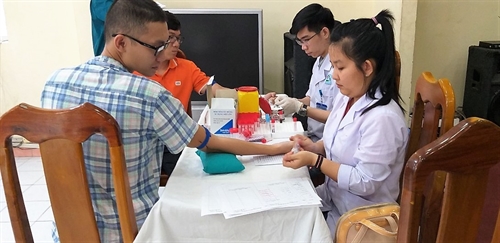 Hội đồng Nghĩa vụ quân sự quận 1 kiểm tra công tác khám sức khỏe nghĩa vụ quân sự năm 2019