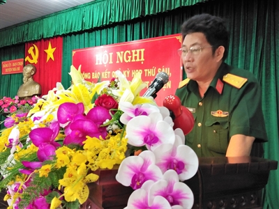 Ban CHQS huyện Nhà Bè thông báo kết quả kỳ họp thứ 6, Quốc hội khóa XIV