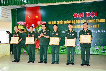 Bộ đội Biên phòng TP Hồ Chí Minh: Đại hội Thi đua Quyết thắng giai đoạn 2018-2023