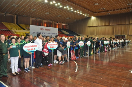 Hội thao Cựu chiến binh Thành phố Hồ Chí Minh lần III năm 2018