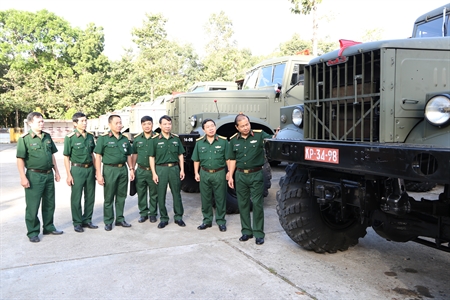 Bộ Quốc phòng: Nghiệm thu xe ô tô sau sửa chữa, đồng bộ của Lữ đoàn 25, Quân khu 7