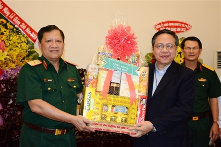 Bộ Tư lệnh Quân khu 7 chúc mừng Giáng sinh 2018