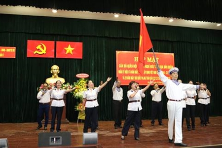 Quận 7 họp mặt cán bộ Quân đội nghỉ hưu trên địa bàn