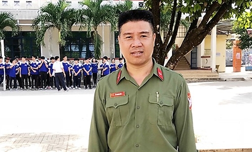 Thầy Đỗ Trung Kiên: Điển hình trong giảng dạy QP-AN