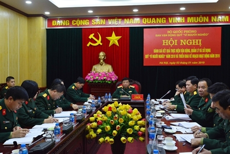 Đề nghị Bộ Quốc phòng hỗ trợ xây dựng 200 “Nhà đồng đội” tặng quân nhân