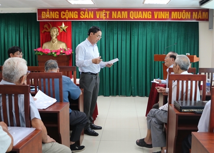 Họp Ban liên lạc truyền thống Mặt trận 779, Quân khu 7