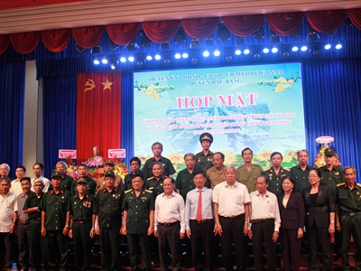 Huyện Bàu Bàng, tỉnh Bình Dương họp mặt kỷ niệm 40 năm chiến thắng chiến tranh bảo vệ biên giới Tây Nam