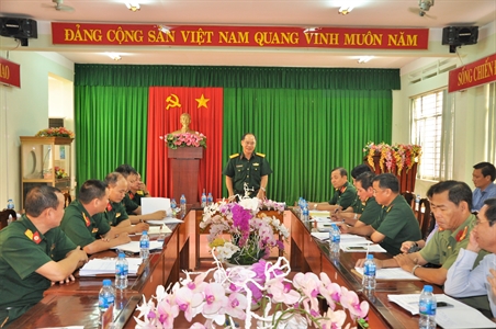 Bộ Tư lệnh Quân khu 7 kiểm tra công tác tuyển quân Ban CHQS huyện Long Thành