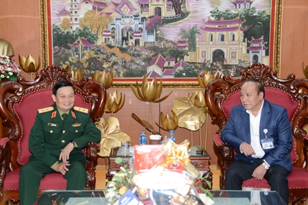 Đoàn công tác Quân khu 7 thăm các cơ quan, đơn vị trên địa bàn Thủ đô Hà Nội