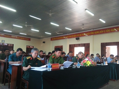 Huyện Đất Đỏ (Bà Rịa-Vũng Tàu) giao chỉ tiêu công dân thực hiện NVQS và thực hiện nghĩa vụ can nhân dân năm 2019