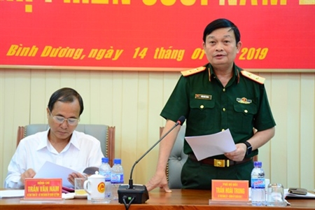 Đảng ủy Quân sự tỉnh Bình Dương hội nghị phiên cuối năm 2018