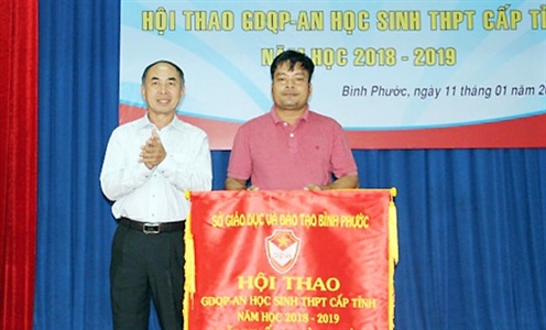 Tỉnh Bình Phước tổ chức hội thao quốc phòng và an ninh cho học sinh trung học phổ thông
