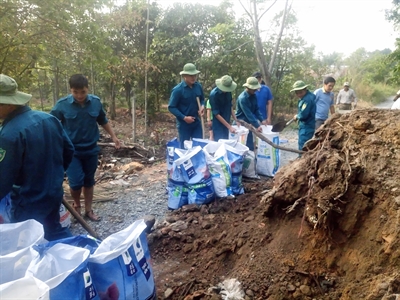 Ban CHQS xã Nhị Bình (Hóc Môn): Dân vận khéo trong công tác tuyển quân