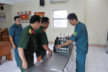 Lực lượng vũ trang quận 1: Chuẩn bị tốt mô hình học cụ, giáo án huấn luyện năm 2019