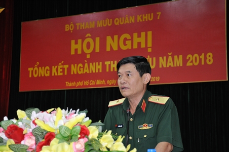 Bộ Tham mưu Quân khu triển khai nhiệm vụ năm 2019