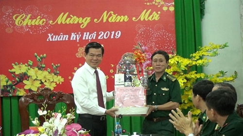 Lãnh đạo tỉnh thăm và chúc Tết Bộ đội Biên phòng Bà Rịa – Vũng Tàu