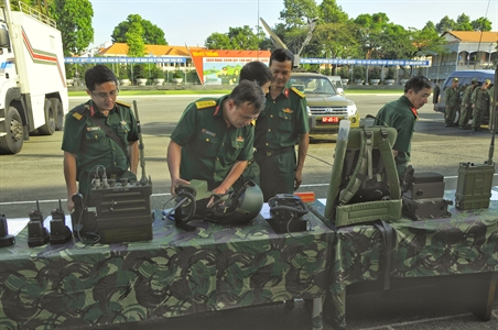 Quân khu 7 tập huấn chuyên ngành Thông tin