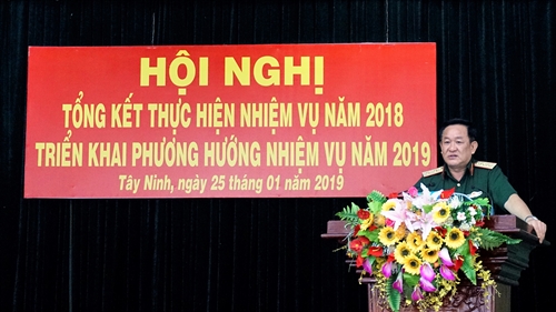 Sư đoàn Bộ binh 5 tổ chức Hội nghị triển khai nhiệm vụ năm 2019