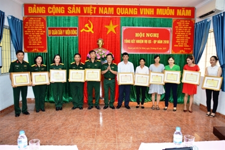 Bệnh viện Quân dân y miền Đông hoàn thành xuất sắc nhiệm vụ năm 2018