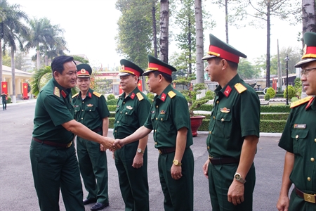 Tư lệnh Quân khu chúc tết Lữ đoàn 77 và Lữ đoàn 23