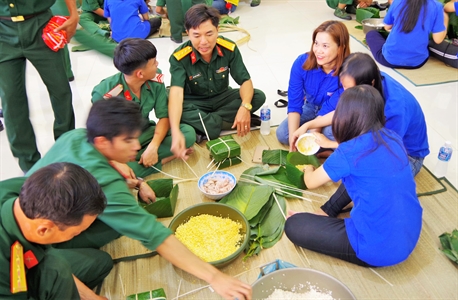 LLVT tỉnh Bình Thuận tưng bừng hoạt động vui tết