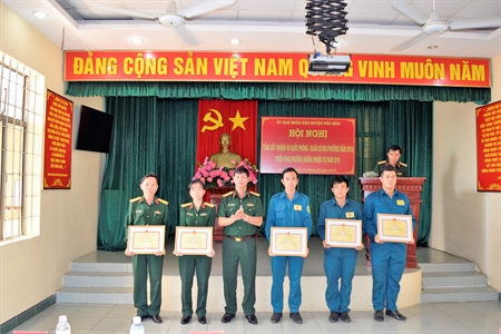 Ban CHQS huyện Hóc Môn, Thành phố Hồ Chí Minh triển khai nhiệm vụ năm 2019