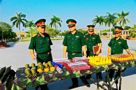 LLVT tỉnh Long An chuẩn bị chu đáo công tác huấn luyện năm 2019