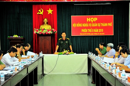 4.421 thanh niên thành phố HCM chuẩn bị lên đường nhập ngũ năm 2019