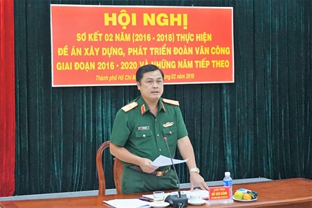 Cục Chính trị Quân khu 7 sơ kết 2 năm thực hiện Đề án xây dựng, phát triển Đoàn Văn công