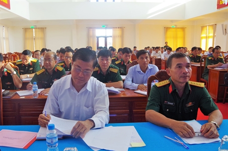 Tỉnh Long An: Tập huấn phương pháp soạn thảo văn kiện và tiến hành công tác Đảng, công tác chính trị