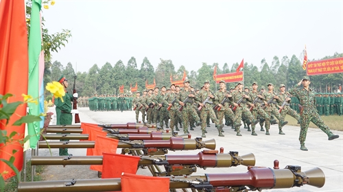 Trung đoàn 271, Sư đoàn 5 ra quân huấn luyện năm 2019