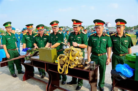 Trung đoàn 738 (Bộ CHQS Long An) tự tin vào mùa huấn luyện