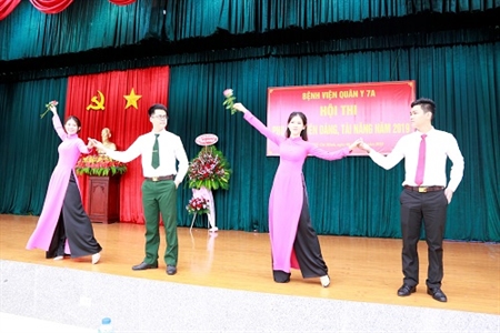 Tôn vinh nét đẹp người nữ quân y qua Hội thi duyên dáng, tài năng